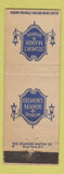 Matchbook Cover - Belmont Manor Bermuda