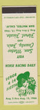 Matchbook Cover - San Mateo County Fair CA 1966 girlie