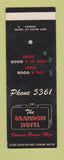 Matchbook Cover - Brandon Hotel MB? SAMPLE