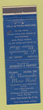 Matchbook Cover - Le Normandie Motor Hotel Orleans ON