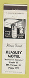 Matchbook Cover - Beasley Motel Mount Vernon IL