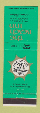 Matchbook Cover - The Beach Inn Nassau Bahamas