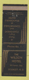 Matchbook Cover - Wilson Hotel Stanley ND