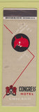 Matchbook Cover - Congress Hotel Chicago IL WEAR