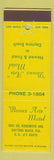 Matchbook Cover - Beaux Arts Motel Daytona Beach FL