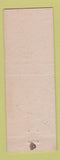 Matchbook Cover - Hotel Fatzinger New Tripoli PA