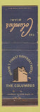 Matchbook Cover - Columbus Hotel Miami FL WEAR