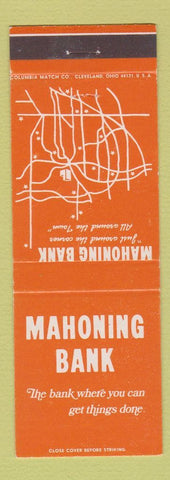 Matchbook Cover - Mahoning Bank