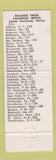 Matchbook Cover - Deluxe Sandman Motel South Portland ME WEAR