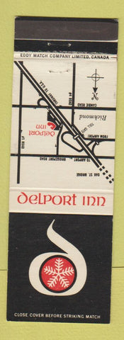 Matchbook Cover - Delport Inn Vancouver BC