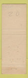 Matchbook Cover - Delphos Hotel Restaurant OH