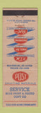 Matchbook Cover - Post Drafting Materials St Louis MO