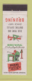 Matchbook Cover - Bruning Drafting Supply