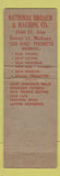 Matchbook Cover - National Broach and MAChine Detroit MI