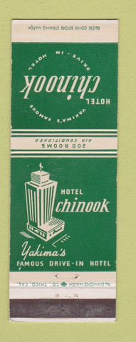 Matchbook Cover - Hotel Chinook Yakima WA