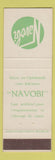 Matchbook Cover - Navobi Belgium Retie Dessel