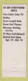 Matchbook Cover - Wilson Motel Hitching Post Restaurant Maryville MO WEAR