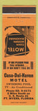 Matchbook Cover - Casa Del Haven Motel Fort Myers FL