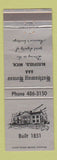 Matchbook Cover - Hathaway House Blissfield MI WEAR
