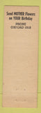 Matchbook Cover - Rector's Flower Store Arlington VA