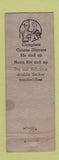 Matchbook Cover - Eatmore Restaurant Dayton OH ADVANCE WORN