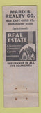 Matchbook Cover - Wm J Reid Stokers Oil Burners Chicago IL? WORN