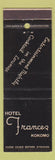 Matchbook Cover - Hotel Frances Kokomo IN