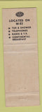 Matchbook Cover - Frankenmuth Motle MI