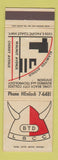 Matchbook Cover - Long Beach City College CA Vikings Steuber Vending