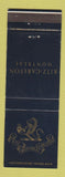 Matchbook Cover - Ritz Carlton Hotel Montreal QC