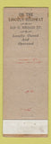 Matchbook Cover - Hotel Winfield Scott Elizabeth NJ WEAR