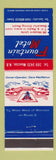 Matchbook Cover - Fountain Motel Moncton NB
