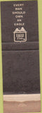 Matchbook Cover - Phil's Men's Shop Fairfield CA Eagles clothes