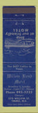 Matchbook Cover - Willow Bend Motel Truro NS