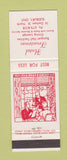 Matchbook Cover - Hotel Frontenac Sudburn ON