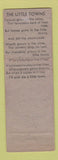 Matchbook Cover - Frawley Hotels Stearns Chippewa Ludington Manistee MI