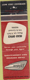 Matchbook Cover - Government Insurance Regina SK