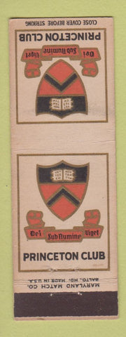 Matchbook Cover - Princeton Club
