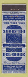 Matchbook Cover - The Del Shore Chicago IL WORN