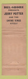 Matchbook Cover - The Del Shore Chicago IL WORN