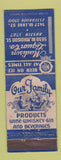 Matchbook Cover - Madison Liquor ARROW Chicago IL WEAR