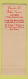 Matchbook Cover - Tom Smith's Beefeater Restaurant Hicksville LI NY