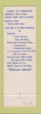 Matchbook Cover - The Helm Naval Station Newport IR