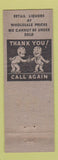 Matchbook Cover - Rothschild Liquor Stores Chicago IL
