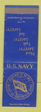 Matchbook Cover - US Navy Military Sea Transportation