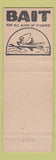 Matchbook Cover - Woodrow Kutter's Willow Springs Hagerstown IN YELLOW