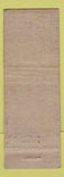 Matchbook Cover - Lebanon Laundry ADVANCE WEAR
