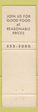 Matchbook Cover - The Quadrangle University of Iowa