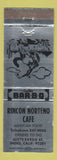 Matchbook Cover - Rincon Norteno Cafe Indio CA Mexican