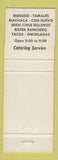 Matchbook Cover - Rincon Norteno Cafe Indio CA Mexican